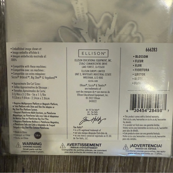 Sizzix Mixed Media Flower Die Set -Brand New - Picture 4 of 5